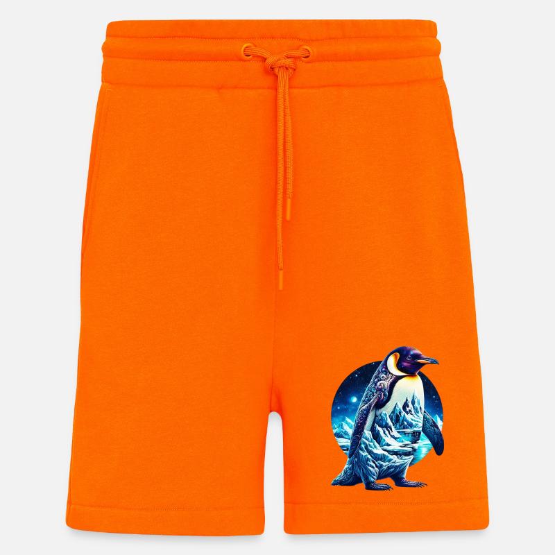 Pingouin - Short bio décontracté fabriqué en UE - SUNSET ORANGE
