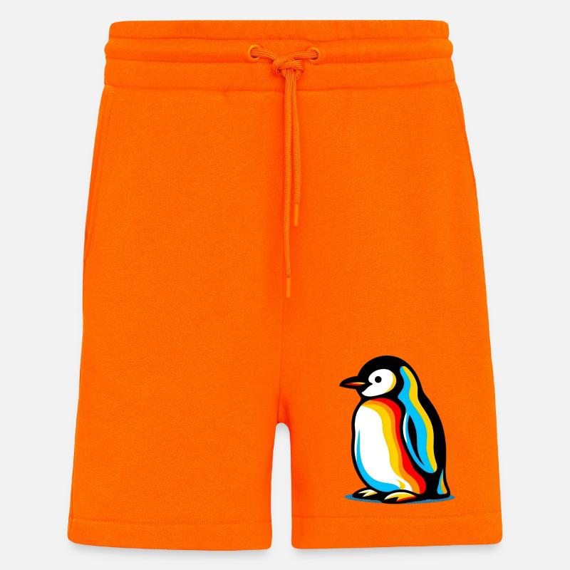 Pinguin - Shorts - made by SPREAD - SUNSET ORANGE