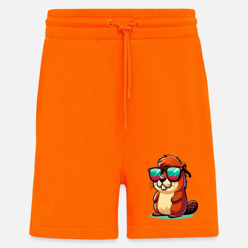 Bieber - Shorts - made by SPREAD - SUNSET ORANGE