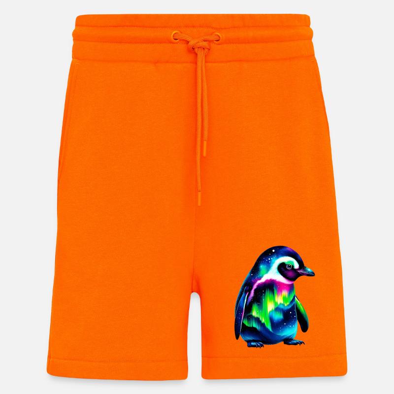 Penguin - Shorts - made by SPREAD - SUNSET ORANGE