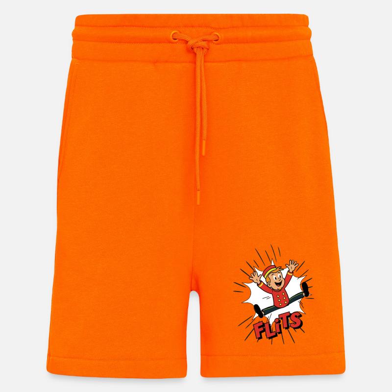 Franky in einem Blitz - Shorts - made by SPREAD - SUNSET ORANGE