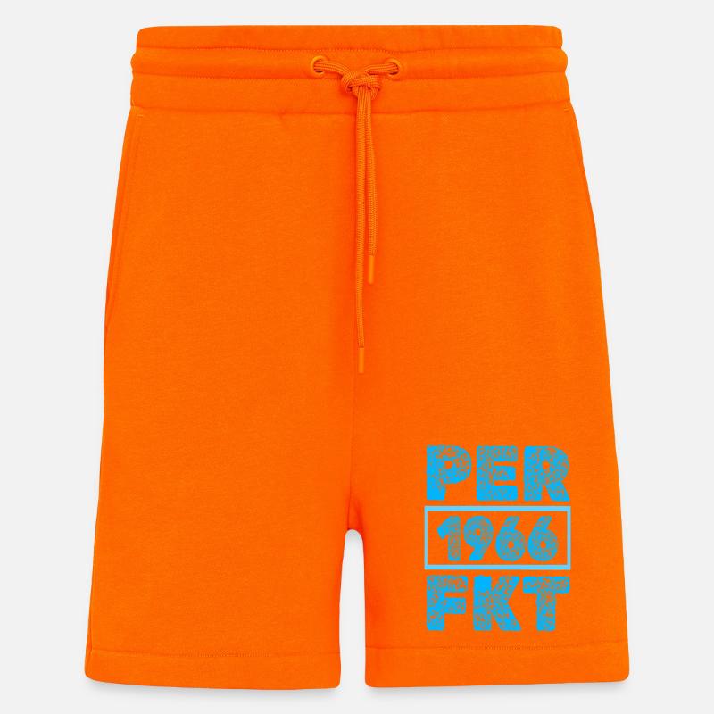 Perfektioniert 1966 - Shorts - made by SPREAD - SUNSET ORANGE