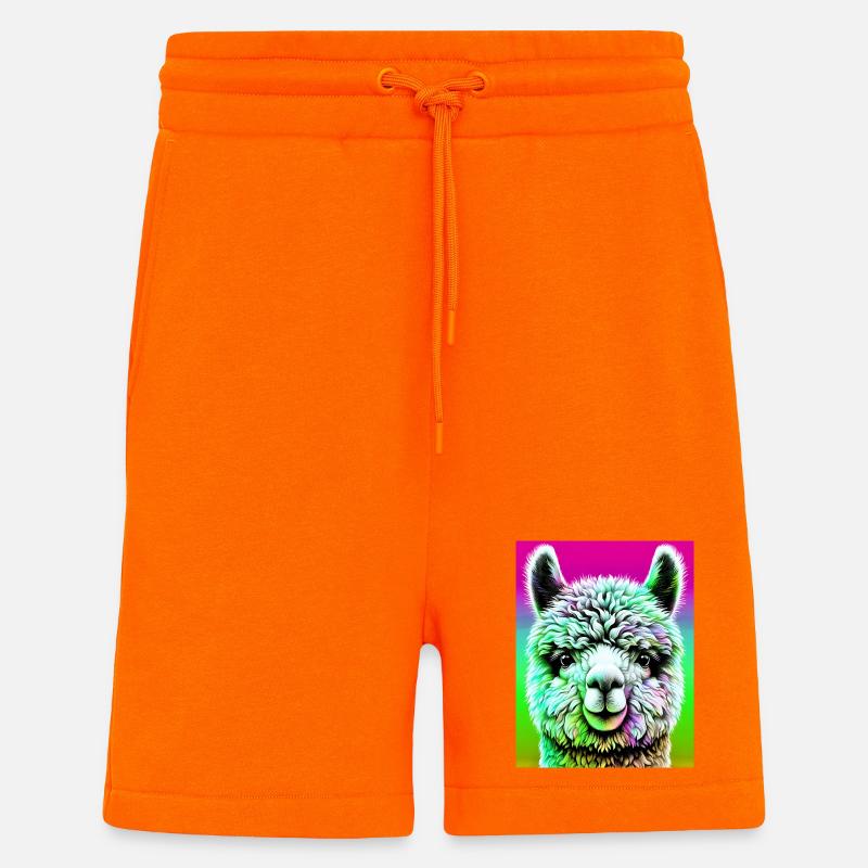 Alpaka - Shorts - made by SPREAD - SUNSET ORANGE