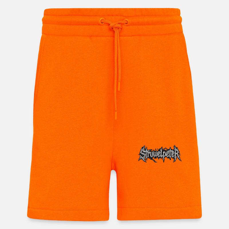 Struwwelpeter Grim Logo - Shorts - made by SPREAD - SUNSET ORANGE