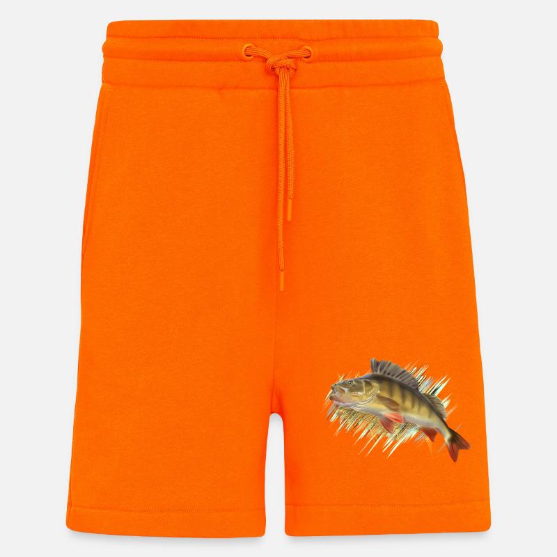 Perch - Short bio décontracté fabriqué en UE - SUNSET ORANGE