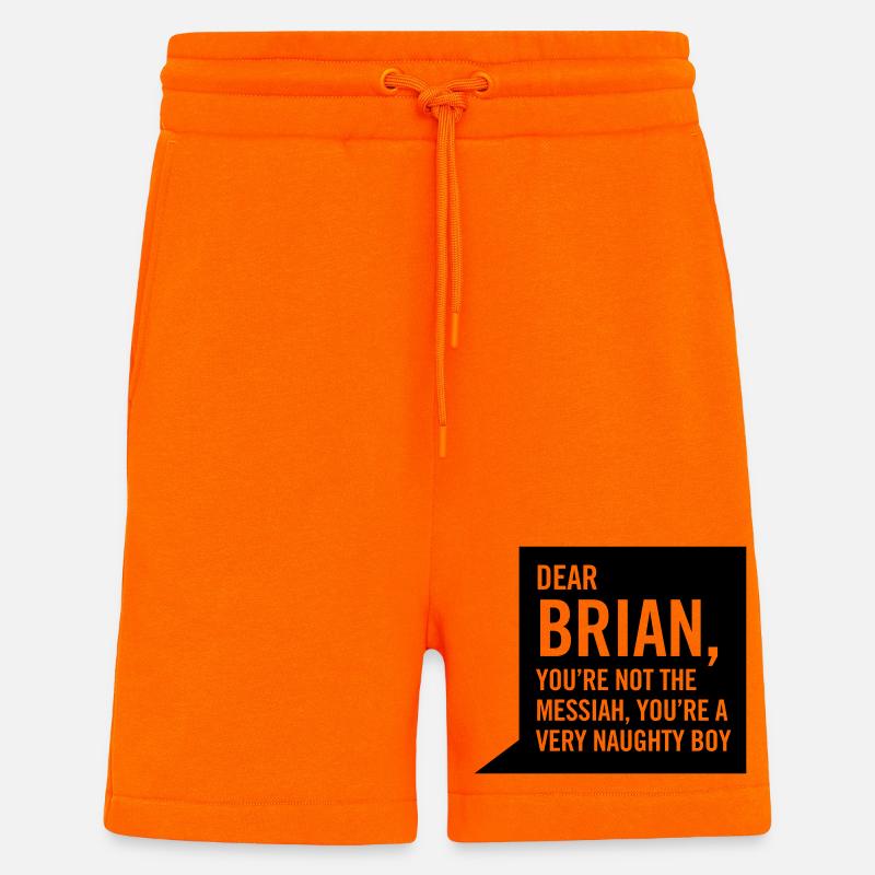 Dear Brian... - Shorts - made by SPREAD - SUNSET ORANGE