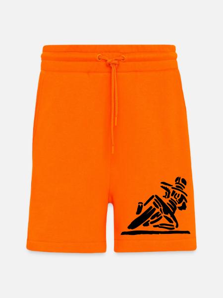 Hanging_of - Shorts - made by SPREAD - SUNSET ORANGE