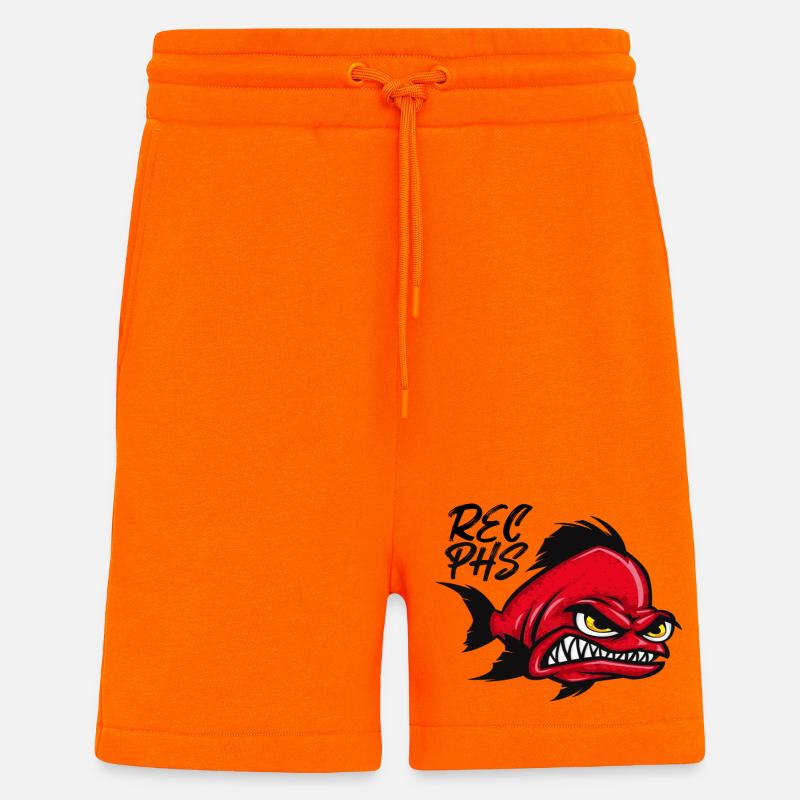 Rostocker Eishockey - Shorts - made by SPREAD - SUNSET ORANGE