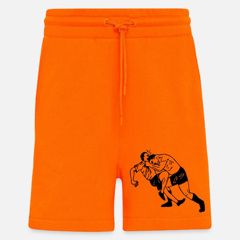 Headbutt - Shorts - made by SPREAD - SUNSET ORANGE