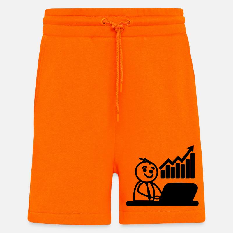 Chart-Börsenmakler - Shorts - made by SPREAD - SUNSET ORANGE