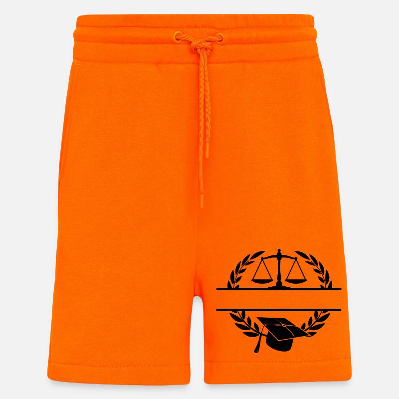 Erfolgreicher Rechtsanwalt - Shorts - made by SPREAD - SUNSET ORANGE