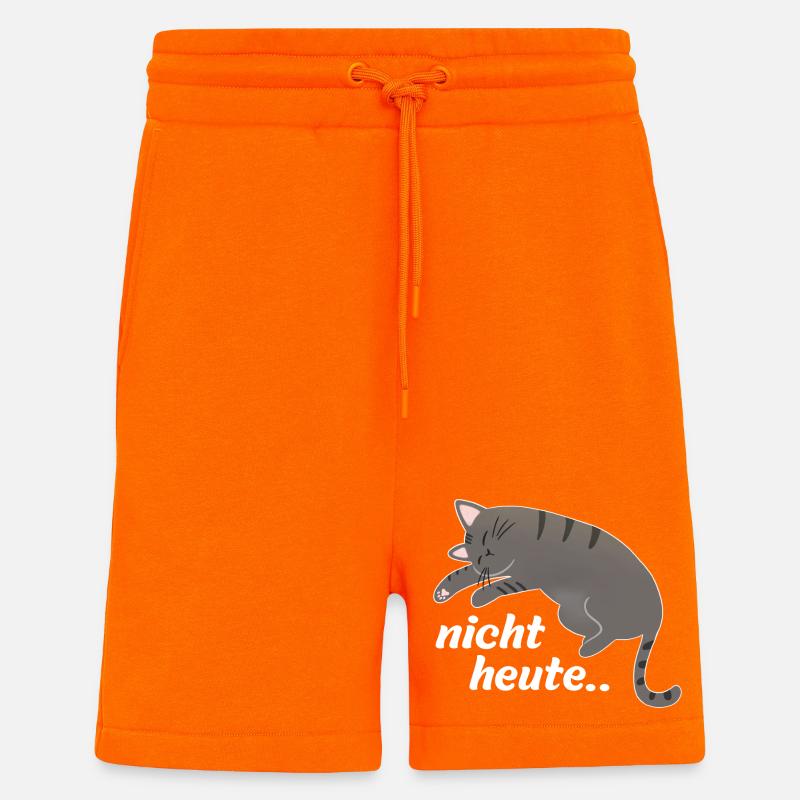 Nicht heute Katze - Shorts - made by SPREAD - SUNSET ORANGE