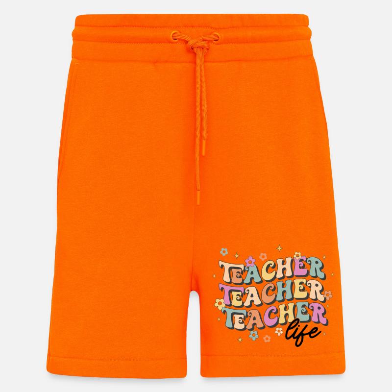 Lehrerleben - Shorts - made by SPREAD - SUNSET ORANGE