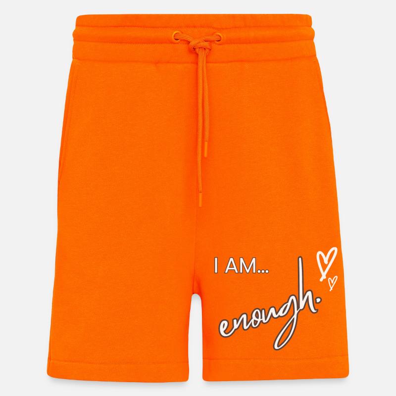 Enough - Shorts - made by SPREAD - SUNSET ORANGE