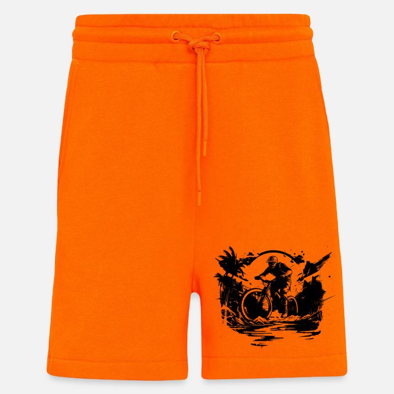 Mountainbiken - Shorts - made by SPREAD - SUNSET ORANGE