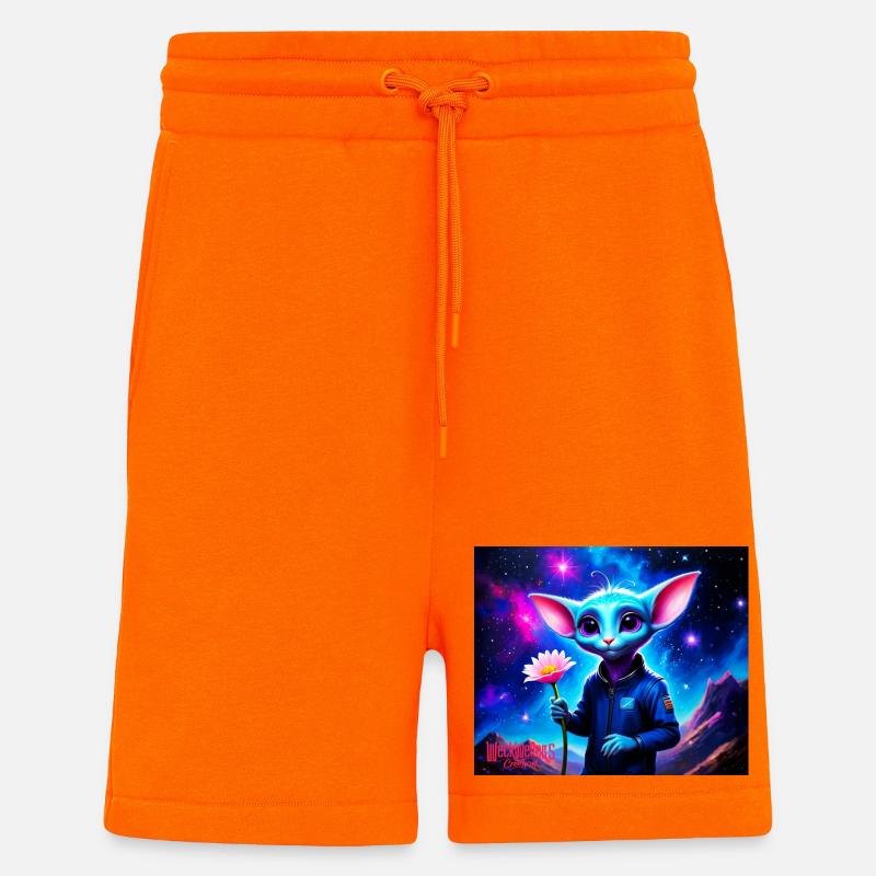 Wonky Mouse - Shorts - made by SPREAD - SUNSET ORANGE