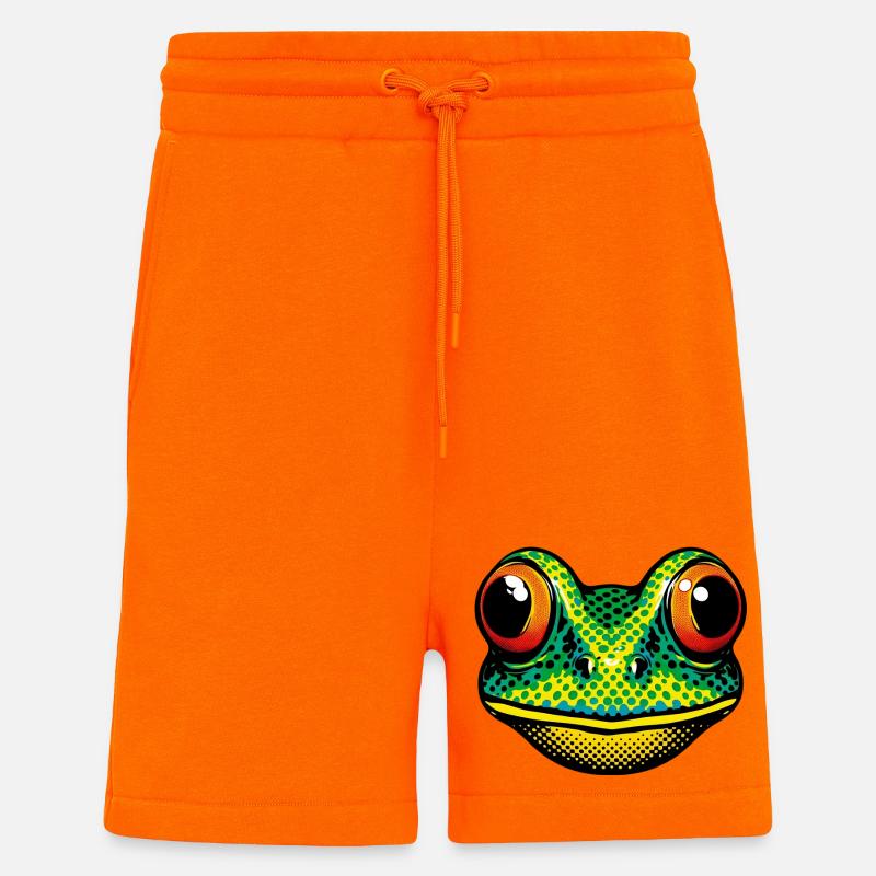 Frosch - Shorts - made by SPREAD - SUNSET ORANGE