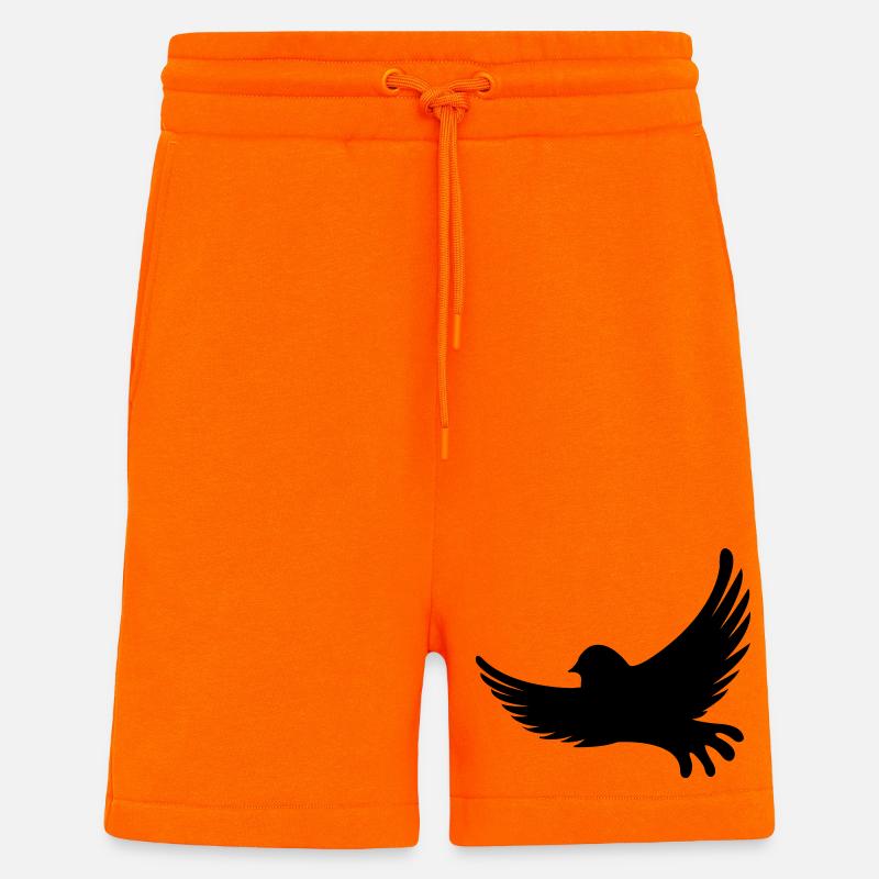 Bird Vogel - Short bio décontracté fabriqué en UE - SUNSET ORANGE