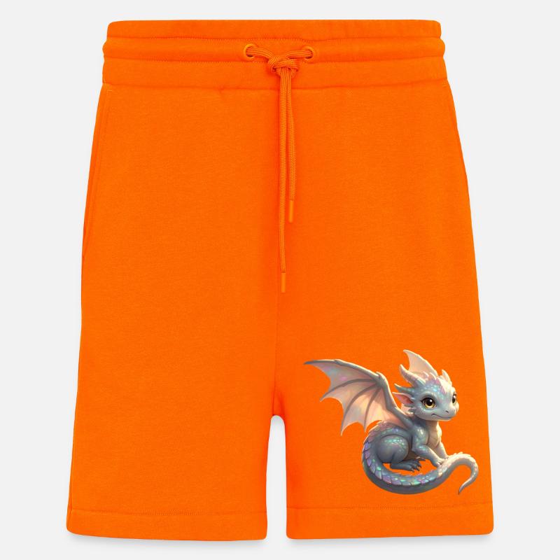 Kleiner süßer Drache - Shorts - made by SPREAD - SUNSET ORANGE