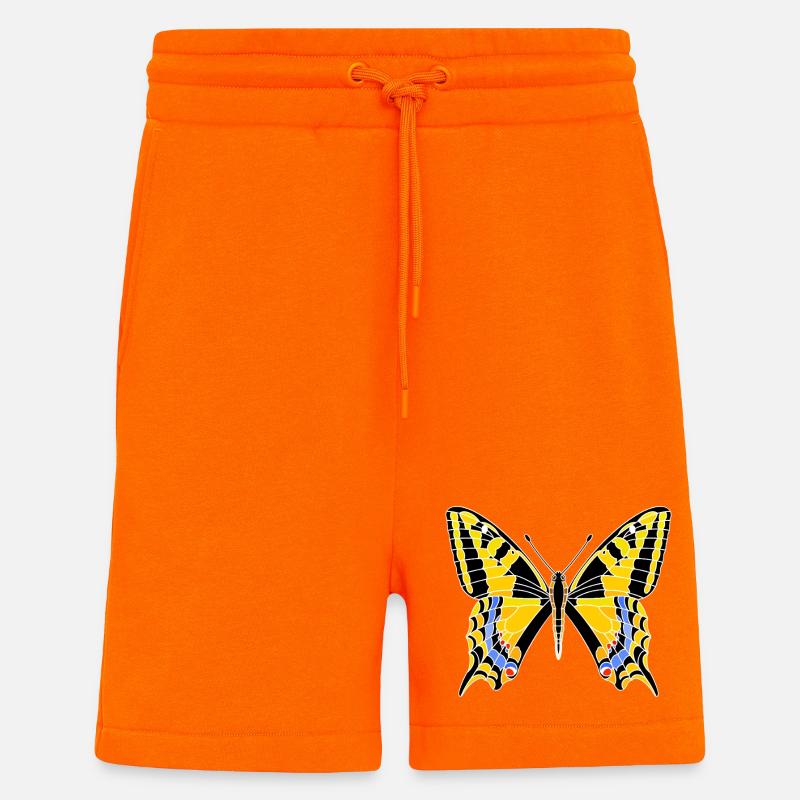 machaon - Short bio décontracté fabriqué en UE - SUNSET ORANGE