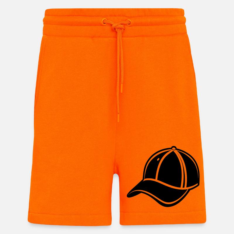 Baseball Cap - Shorts - made by SPREAD - SUNSET ORANGE