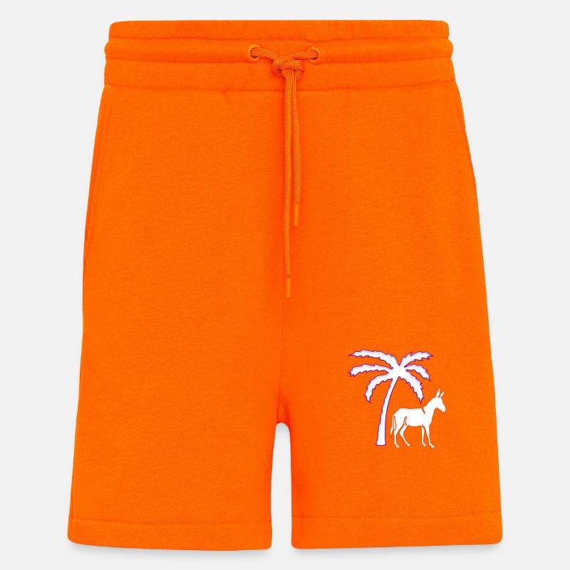 Esel - Shorts - made by SPREAD - SUNSET ORANGE