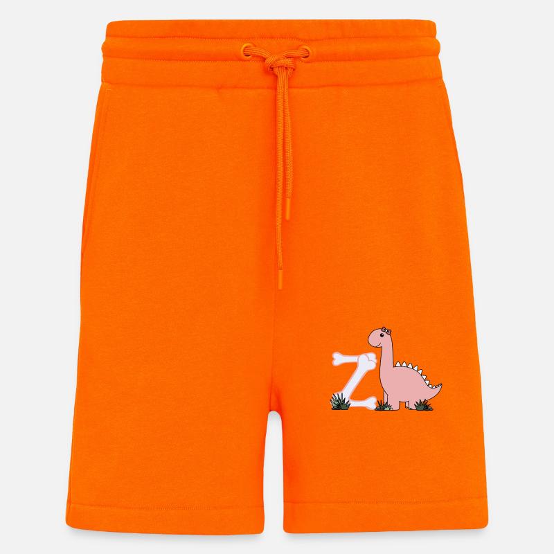 Buchstabe Z - Shorts - made by SPREAD - SUNSET ORANGE