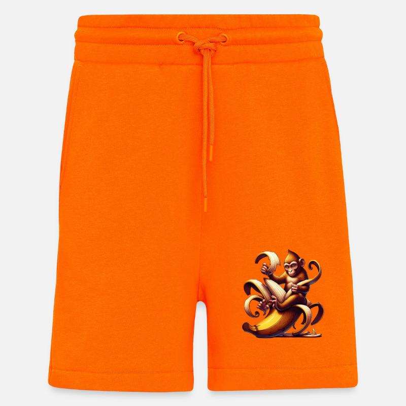 Affe - Shorts - made by SPREAD - SUNSET ORANGE