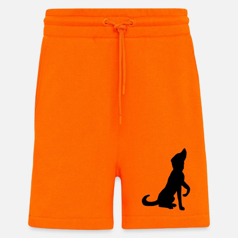 Hund Hund - Shorts - made by SPREAD - SUNSET ORANGE