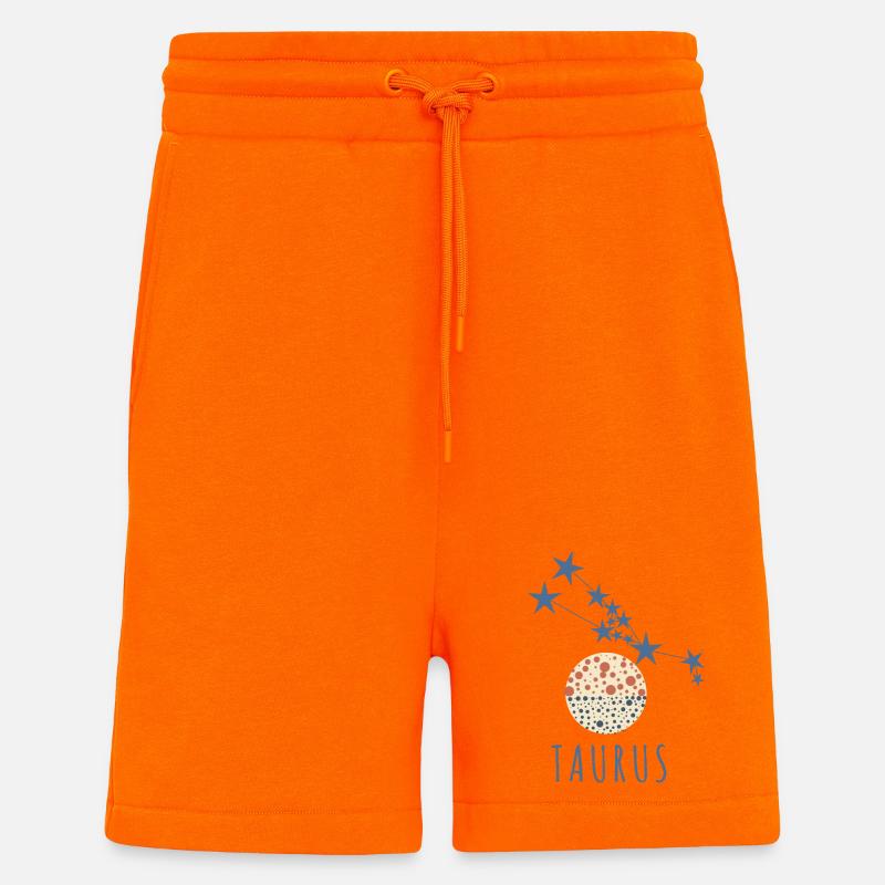 Das Sternbild Stier - Shorts - made by SPREAD - SUNSET ORANGE