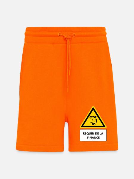 Shark of finance - Shorts - made by SPREAD - SUNSET ORANGE