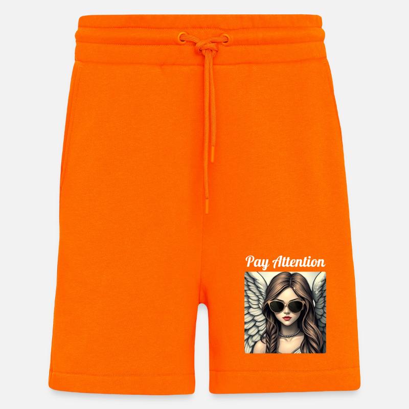 PRUDENCE - Short bio décontracté fabriqué en UE - SUNSET ORANGE