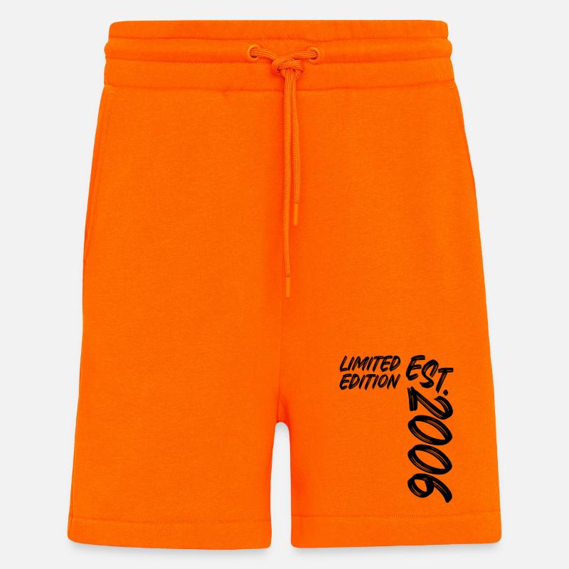 Édition limitée est. 2006 - Short bio décontracté fabriqué en UE - SUNSET ORANGE