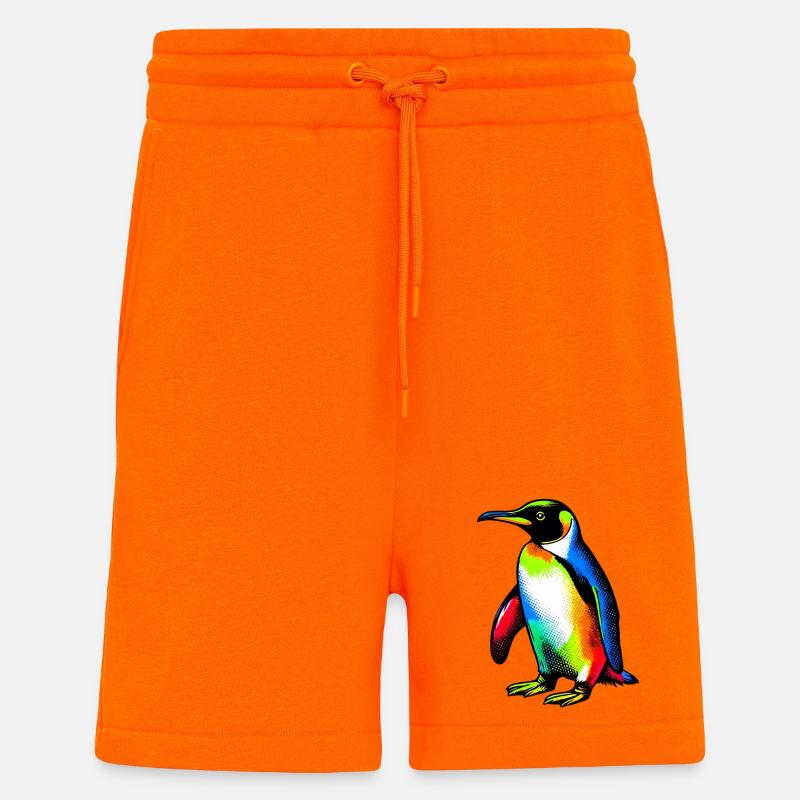 Penguin - Shorts - made by SPREAD - SUNSET ORANGE