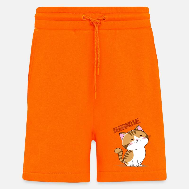 Purring me katze - Shorts - made by SPREAD - SUNSET ORANGE