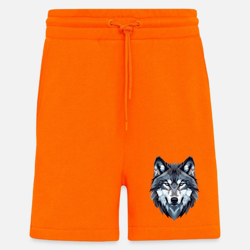 Wolf - Shorts - made by SPREAD - SUNSET ORANGE
