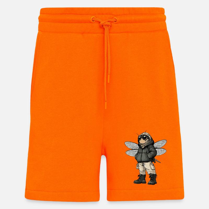 Libelle Cool Winter - Shorts - made by SPREAD - SUNSET ORANGE