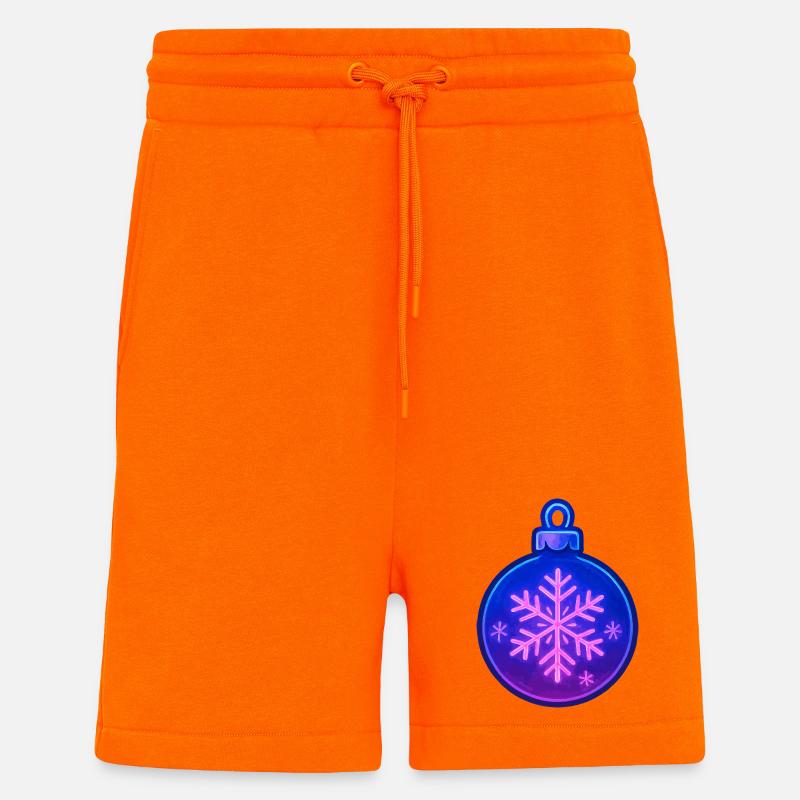 Weihnachtskugel Ornament - Shorts - made by SPREAD - SUNSET ORANGE