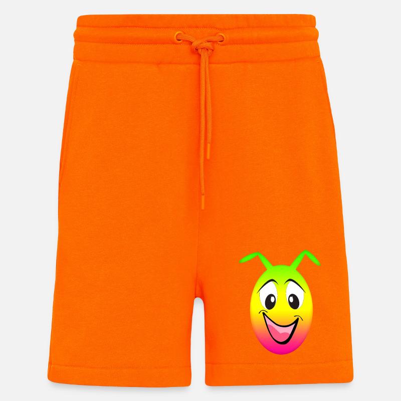 Regenbogen Lächeln  - Shorts - made by SPREAD - SUNSET ORANGE