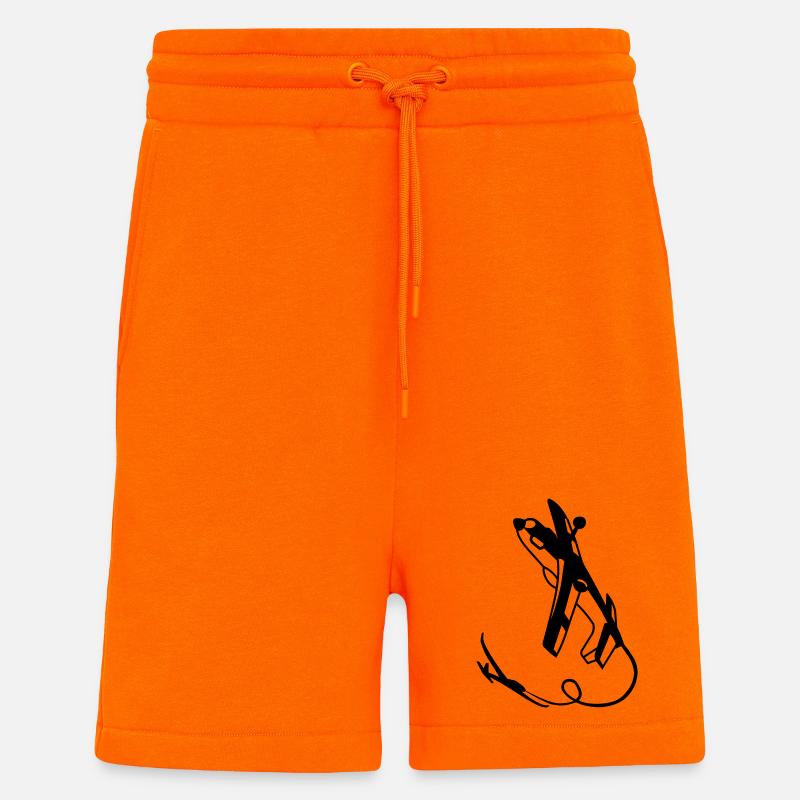 Crazy Schlepper - Shorts - made by SPREAD - SUNSET ORANGE