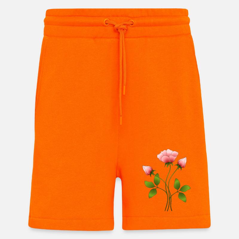 Blumen - Shorts - made by SPREAD - SUNSET ORANGE