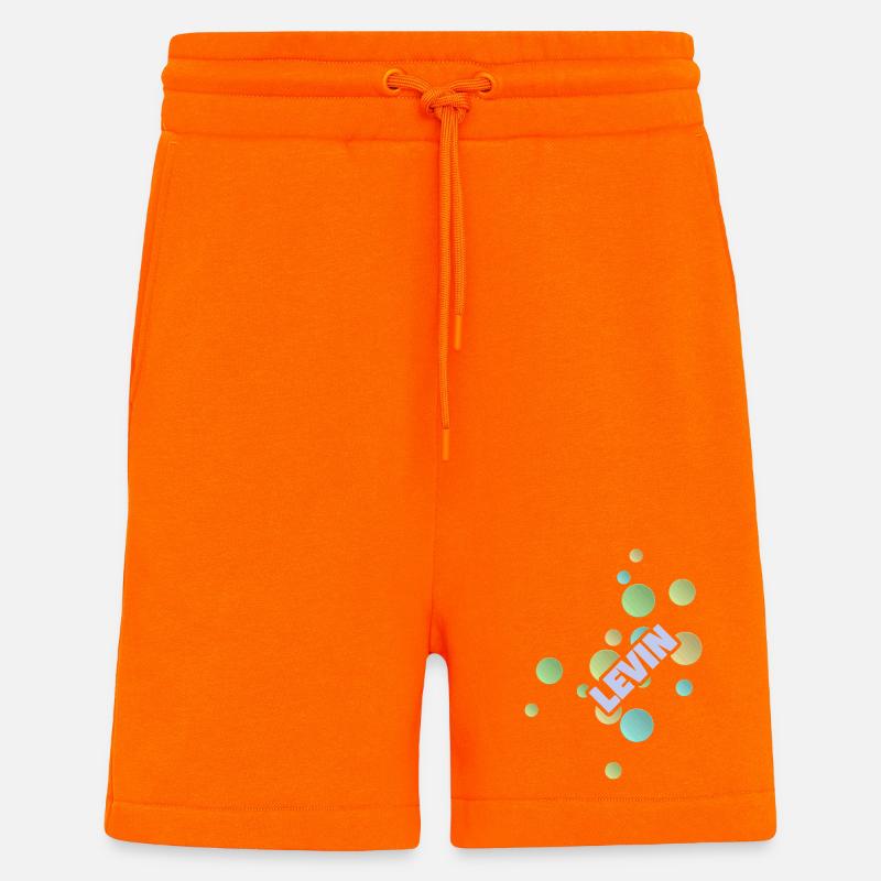 Levin as a student - Shorts - made by SPREAD - SUNSET ORANGE
