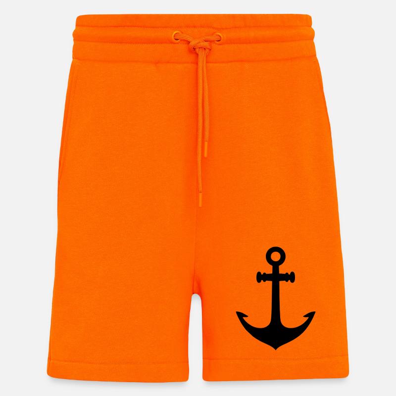 Anchor - Shorts - made by SPREAD - SUNSET ORANGE