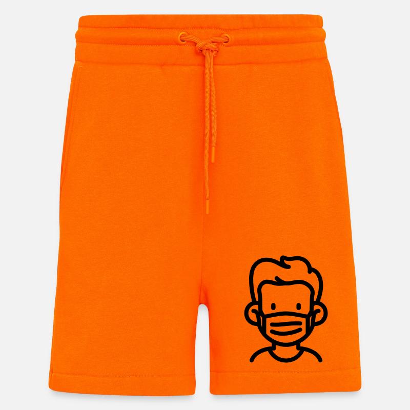 Maske - Shorts - made by SPREAD - SUNSET ORANGE
