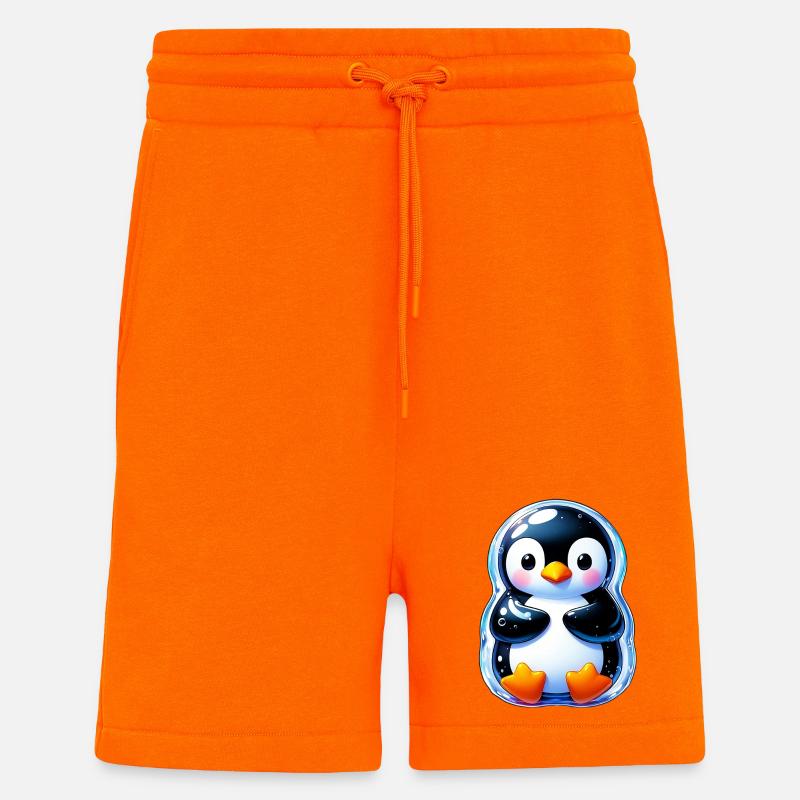 Pinguin - Shorts - made by SPREAD - SUNSET ORANGE