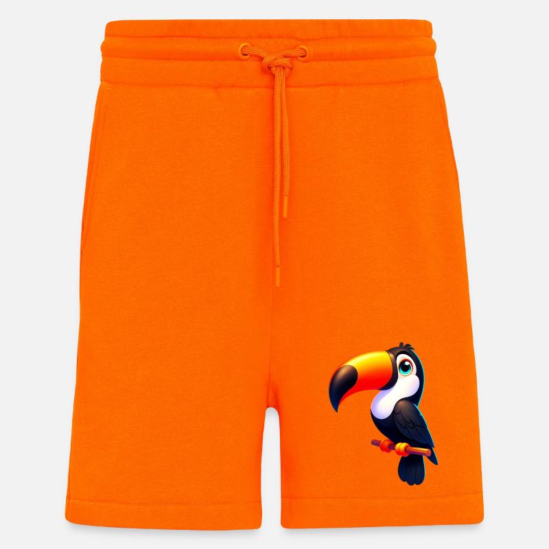 Tukan - Shorts - made by SPREAD - SUNSET ORANGE