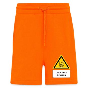 Dog character - Shorts - made by SPREAD - SUNSET ORANGE - Front