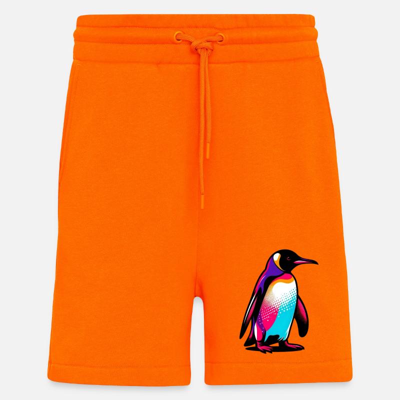 Pingouin - Short bio décontracté fabriqué en UE - SUNSET ORANGE