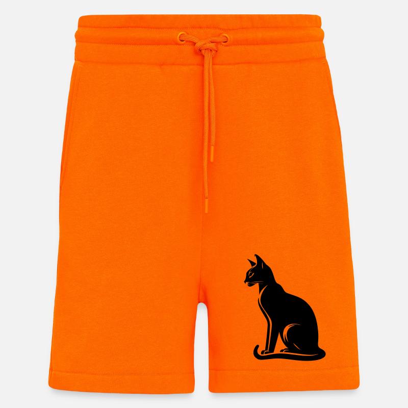 Abessiner Katze - Shorts - made by SPREAD - SUNSET ORANGE