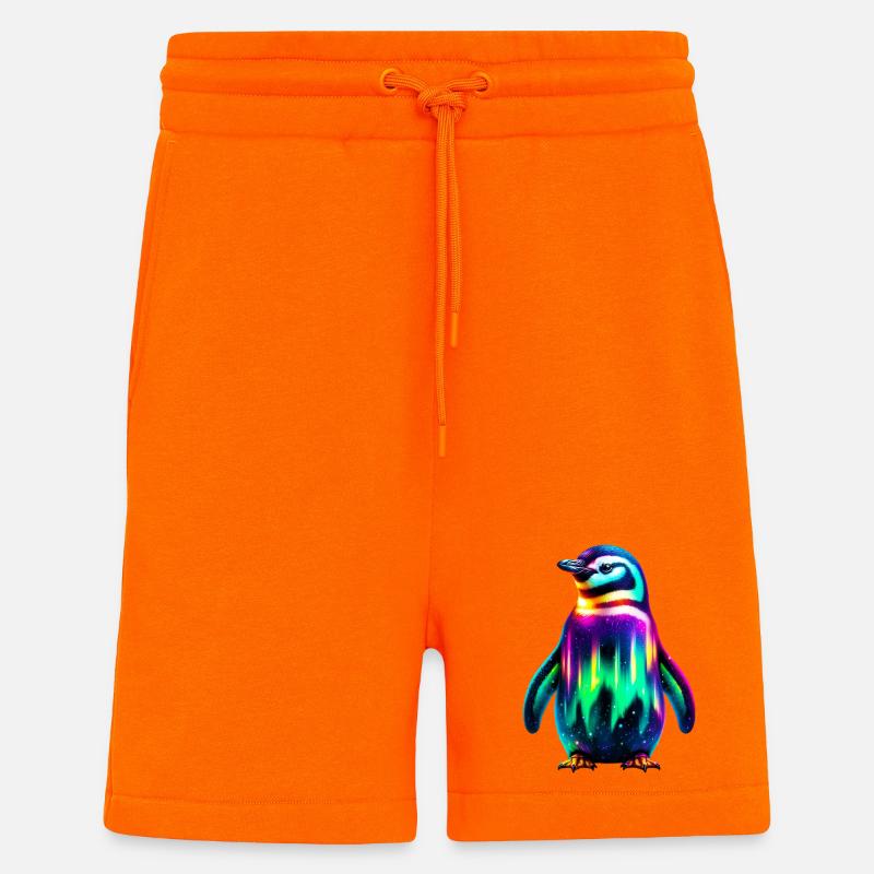 Penguin - Shorts - made by SPREAD - SUNSET ORANGE
